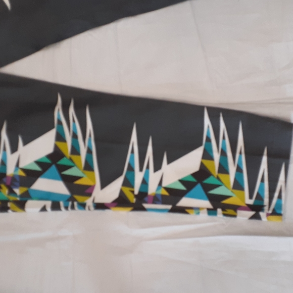 W118 by Walter Baker crop multi colored ankle pants size medium - Picture 3 of 12